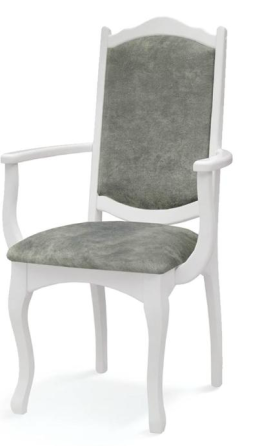 Крісло Натали (білий/Моррант 07 Лайт) Киев