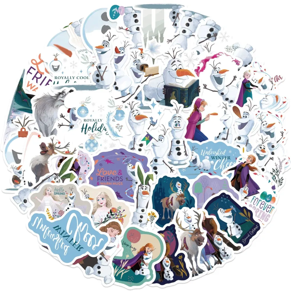 Набір вінілових наклейок Disney Сніговик Олаф Холодне серце WTD-044 Запоріжжя - фото 2