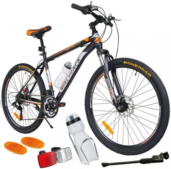 Велосипед MalTrack Team Orange 26 Czarny Biały Pomarańczowy 2024 Киев
