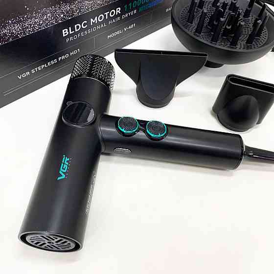 Фен професійний домашній для волосся, Фен-стайлер для сушіння волосся, Хороший потужний фен RS-86 Львів