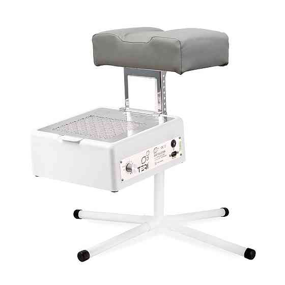 Педикюрная подставка для настольных вытяжек Teri с серым верхом Киев