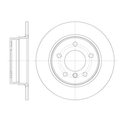 Гальмівний диск REMSA 61013.00 Вінниця - фото 1