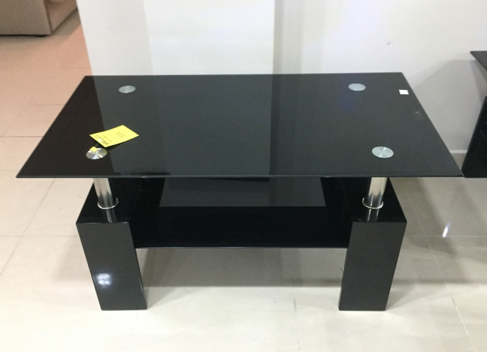 Журнальний столик LISA II чорний/чорний лак 110x60x55 Киев - изображение 2