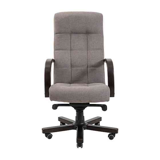 Офисное Кресло Руководителя Virginia М1 Tilt Wood Misty Серый Киев