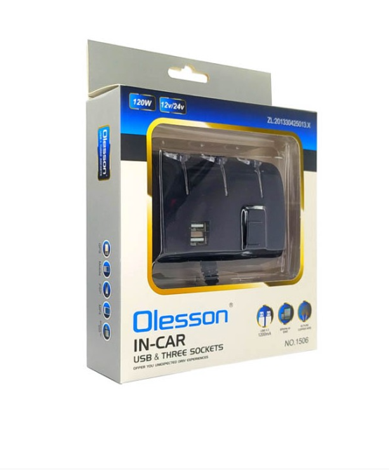 Розгалужувач прикурювача Olesson 1506 Дніпро - фото 2