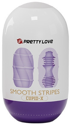 Мастурбатор яйцо Pretty Love - Smooth Stripes Cupid-X, BI-014931-3 Sex Aura Киев - изображение 1