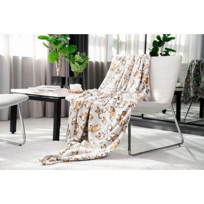 Плед Ardesto Flannel корги, 160х200 см (ART0109PB) Винница - изображение 8