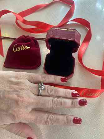 Кольцо Гвоздь посеребрение / Брендовое кольцо Cartier в красивой брендовой упаковке Одесса