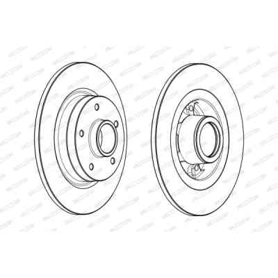 Тормозной диск FERODO DDF1731-1 Винница