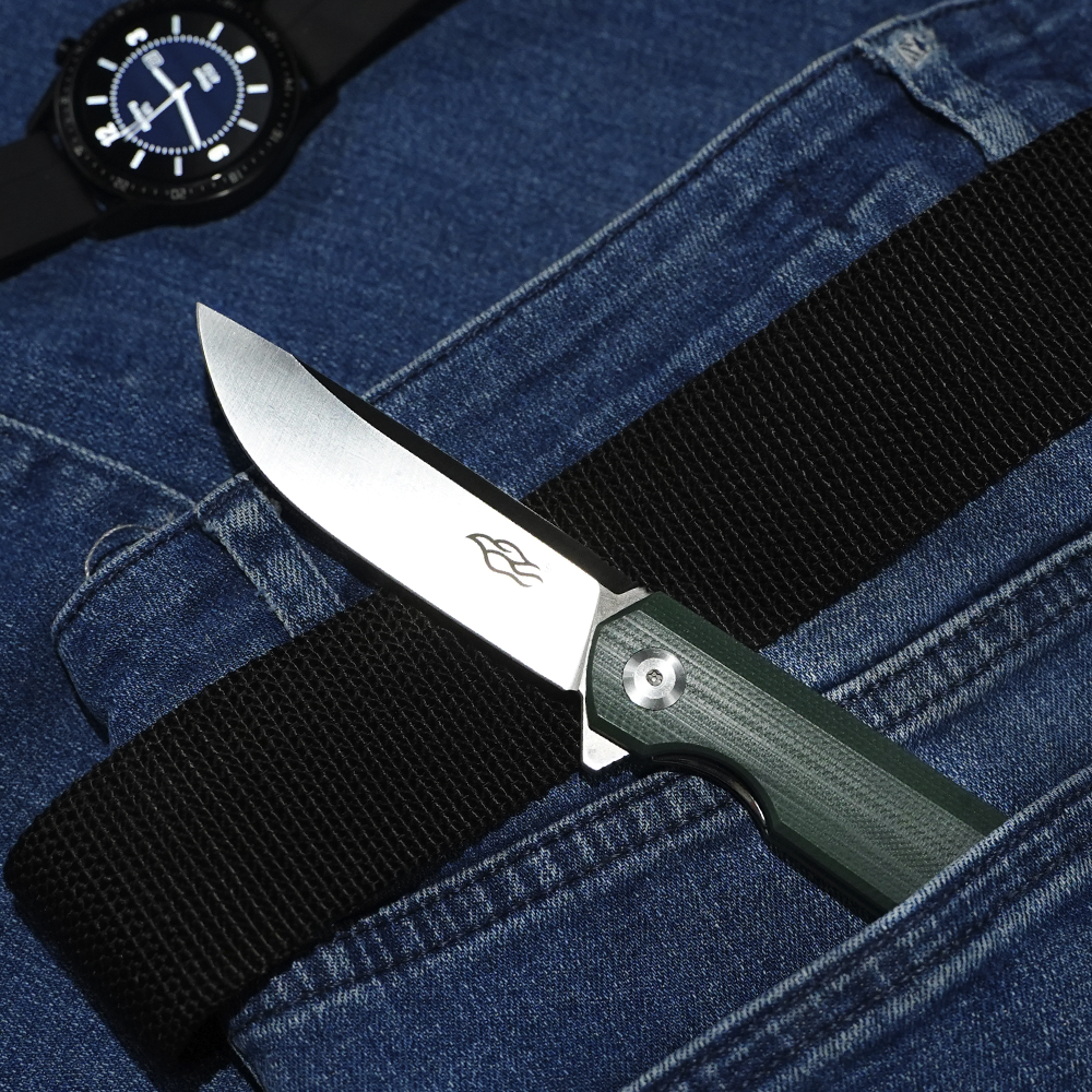 Ніж туристичний Firebird FH11 (8.7 см) D2 / G10 зелений Киев - изображение 18