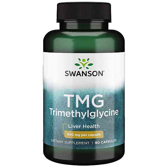 Триметилгліцин Swanson TMG Trimethylglycine 500 mg 90 Caps Луцьк