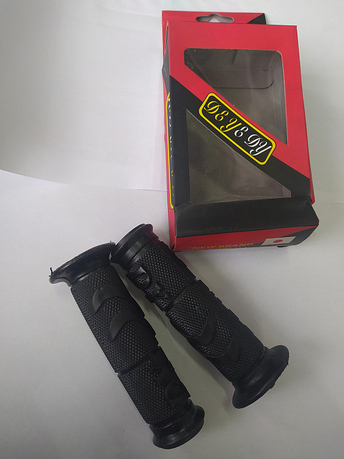 Ручки керма (чорні) DY Мукачево - фото 1