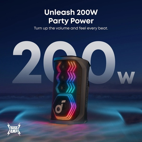 Портативна акустика Anker SoundСore Rave 3S Black (7120958) Київ - фото 8