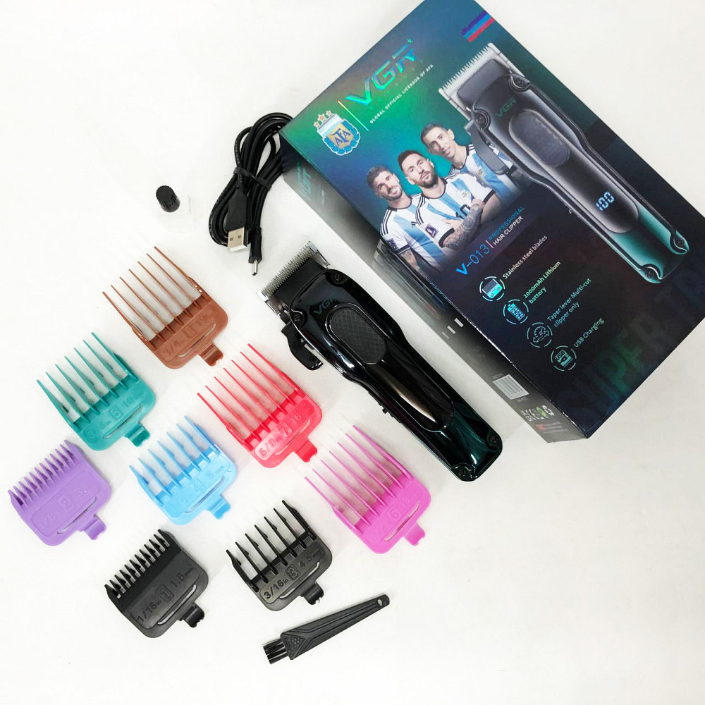Стильная машинка для стрижки VGR V-013, Машинка для стрижки волос с универсальным питанием VU-97 Львов - изображение 7