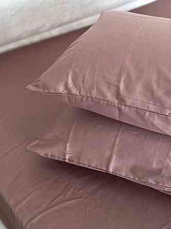 Ecotton Комплект наволочок Ecotton 50х70 см із сатину 2 шт (арт. 16-1412 Stucco) коричневий Киев