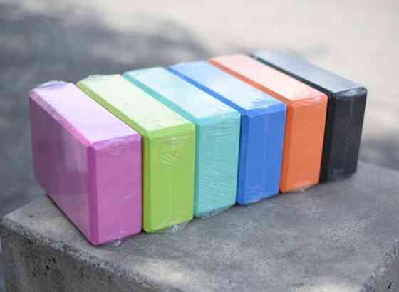 Йога-блок + ОПТ/цегла для йоги, розтяжки, стричинга, Київ