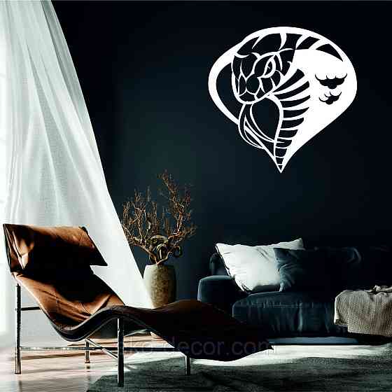 Декоративне настінне Панно «Кора», Декор на стіну 50*50 см, Білий Київ