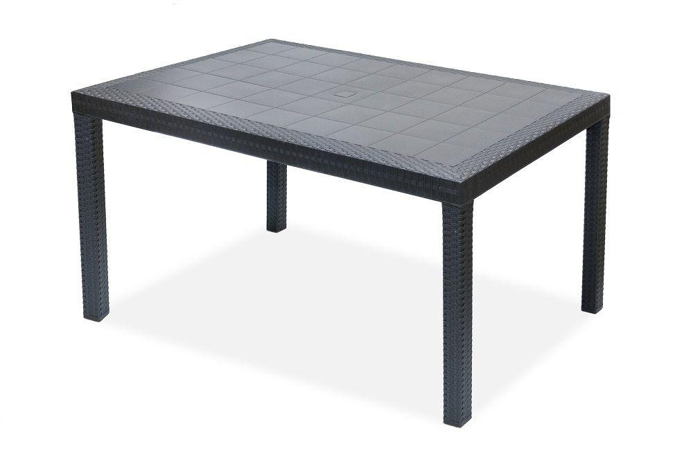 Стіл для саду пластиковий BICA Houston, графіт Київ - фото 2