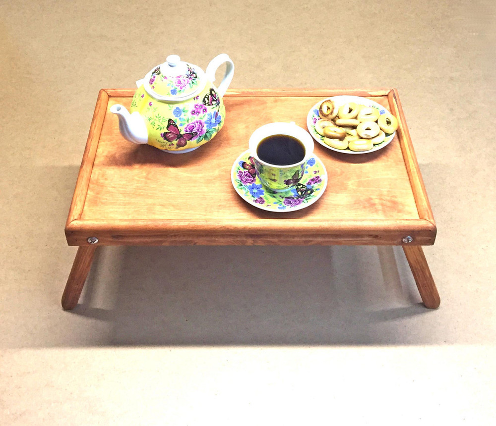 Столик-піднос для сніданку "Даллас" шафран Миколаїв - фото 4