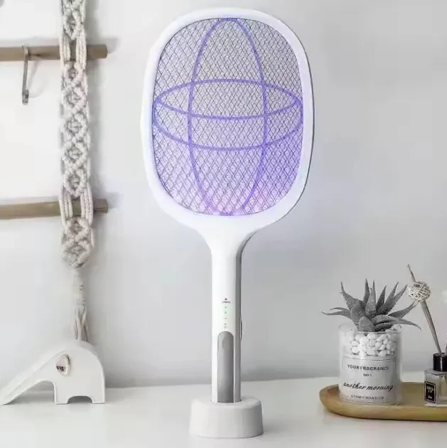 Електрична мухобойка Mosquito Swatter з LED-підсвічуванням, акумулятором і USB зарядкою Одеса - фото 4