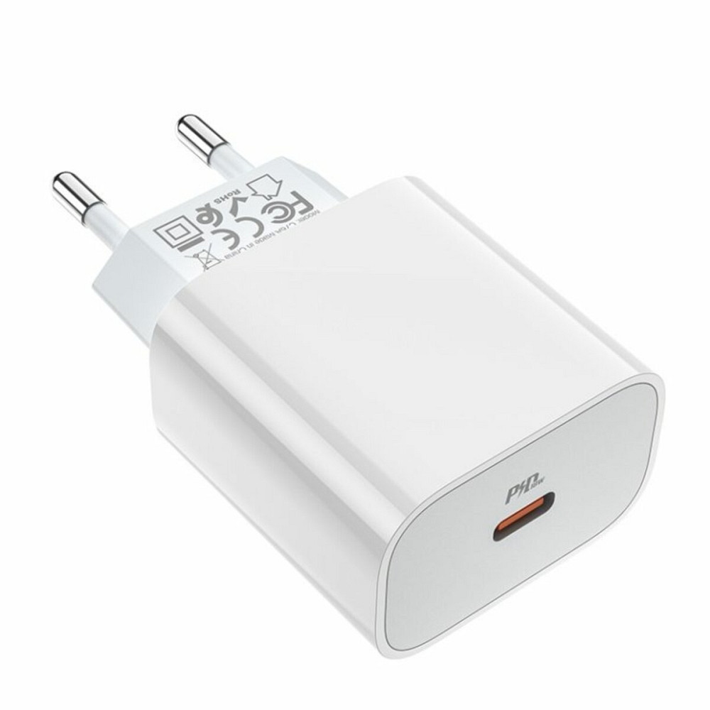 Мережевий зарядний пристрій HOCO C76A Plus Speed source PD20W charger White Киев - изображение 4