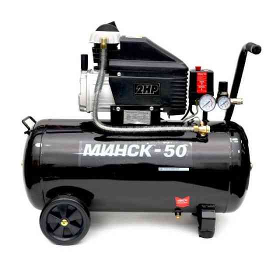 Компресор Мінськ-50 1.5 кВт 220 В 8 атм 205 л/хв INTERTOOL PT-0021 Коломыя