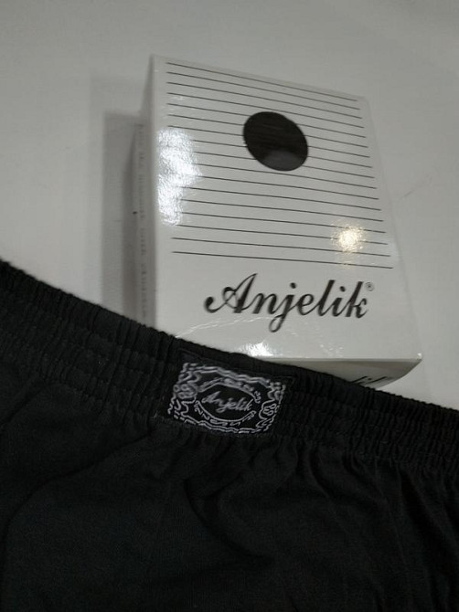 Хлопкові чоловічі труси anjelik чорні анжелік XL Славута - фото 2