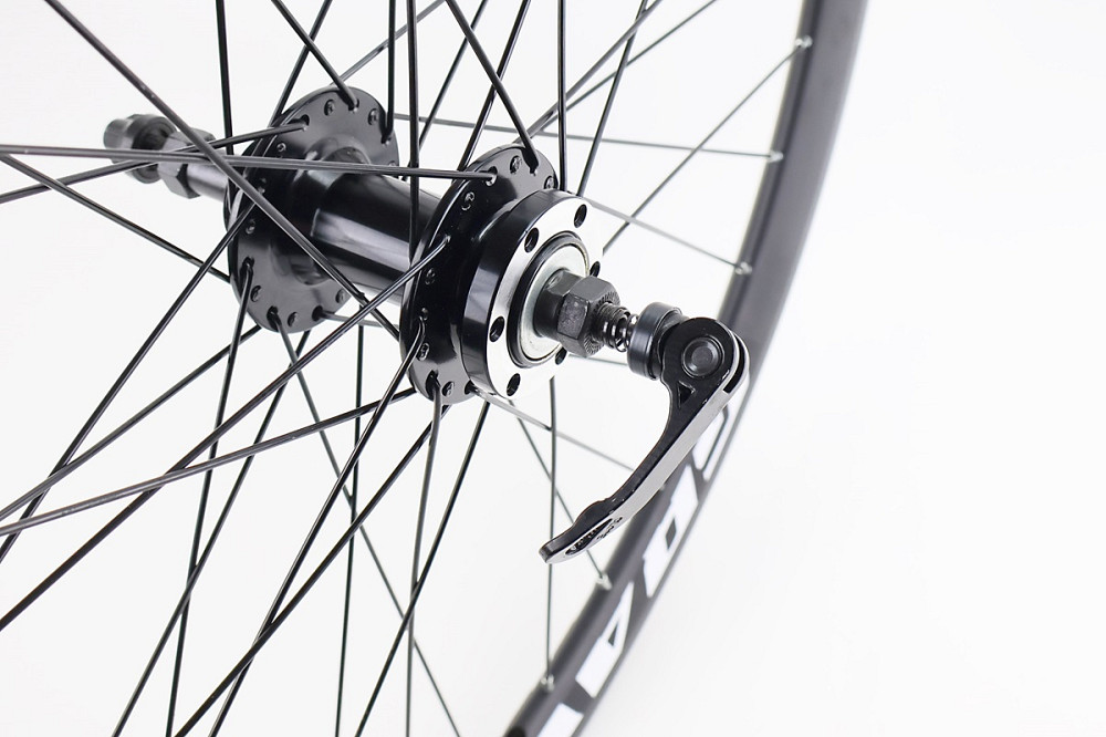 Колесо 27,5" заднє Disk-brake, обід "крапля" та втулка 14Gx36H алюмінієві NECO MS31R, під вільнобіг, кріпл. ексцентрик, "GRAVITY&q Київ - фото 4