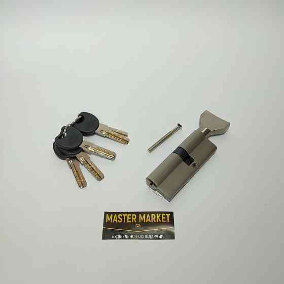 Циліндр Imperial СК-80 (35С/45) латунь ручка Харків