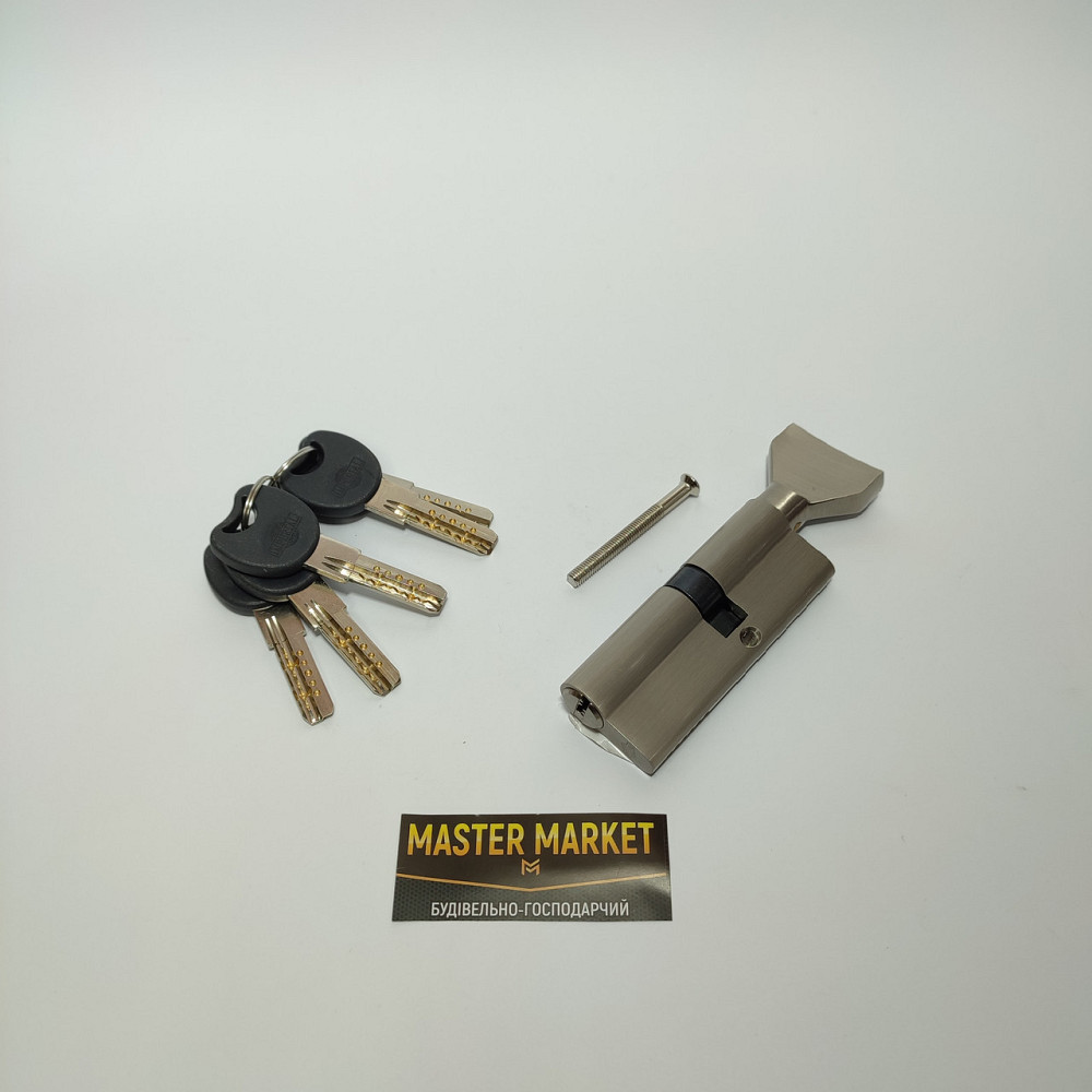 Цилиндр Imperial СК-80 (35С/45) латунь ручка Харьков - изображение 2