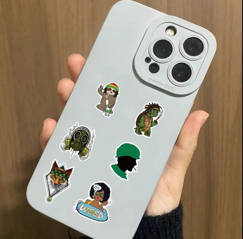 Набор виниловых стикеров 50 шт – графические наклейки для декора Киев - изображение 2