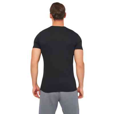 Футболка Kappa T-shirt Mezza Manica Girocollo K1335 Nero con stampa logo pet чорний M (8032606509689) Вінниця