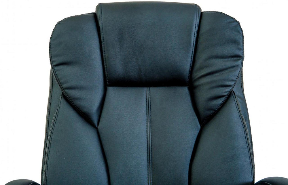 Офісне Крісло Керівника Richman Grande Хром М1 Tilt Чорний Київ - фото 5