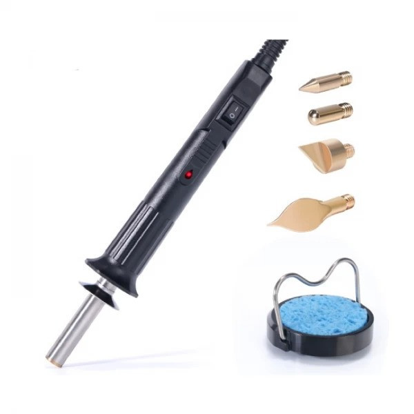 Набор для выжигания по дереву YIHUA 930-III с регулировкой температуры (4 насадки) Полтава - изображение 1