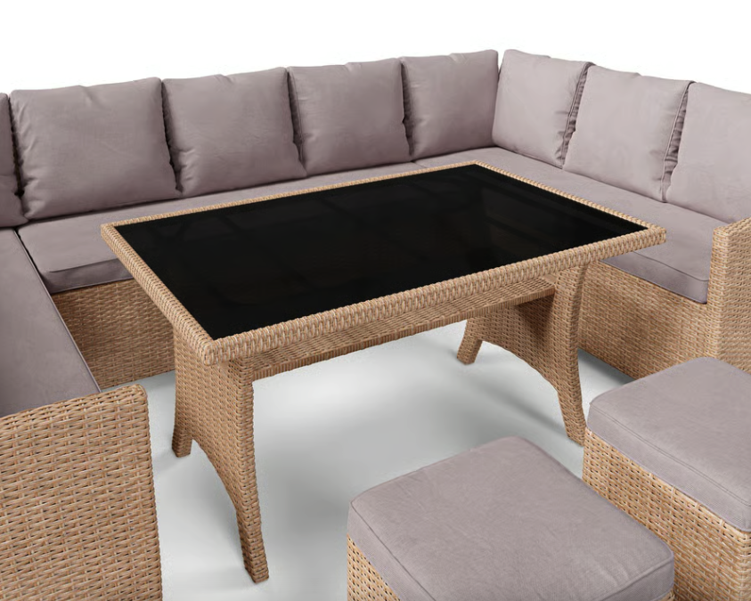 Комплект садових меблів Di Volio Livorno Бежевий/Світло-сірий Киев - изображение 8