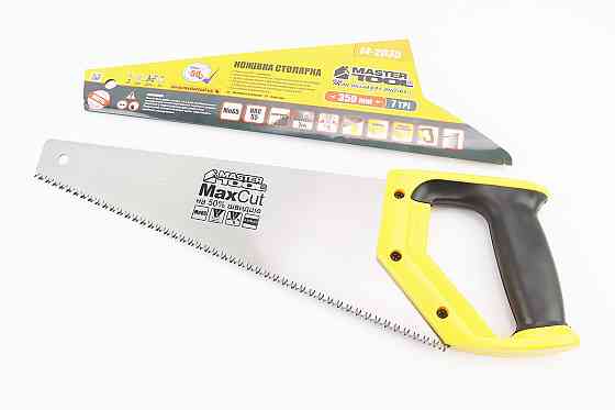 Ножівка по дереву 350мм, 7TPI MAX CUT, загартований зуб, 3D заточування 14-2035 Київ