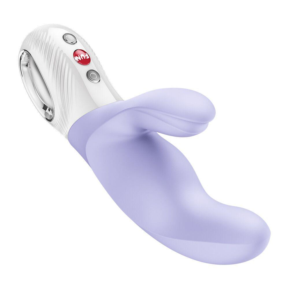 Вібратор-кролик Fun Factory MISS BI Purple, 2 незалежні мотори, діаметр 4,2 см Sex Aura Київ - фото 5