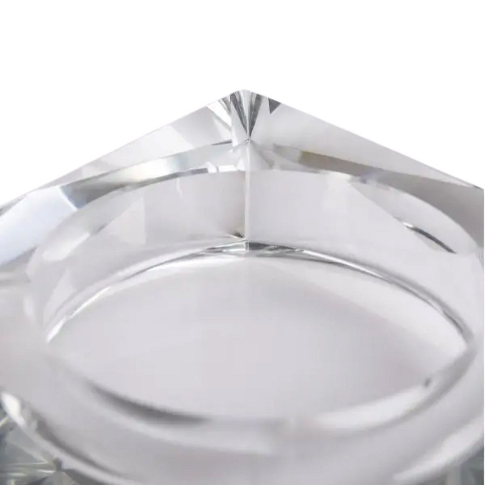 Yiwu Скляна попільничка для сигарет 13х13х4 см попільничка квадратна настільна HP-4-132 Коломия - фото 3