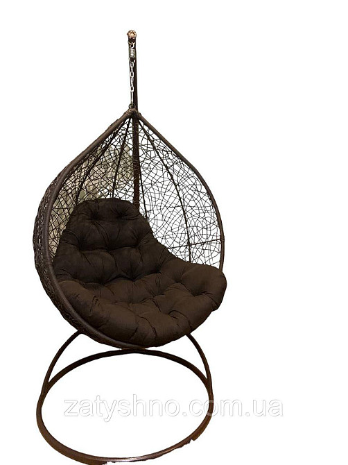 Крісло Кокон підвісне з подушкою Київ - фото 3