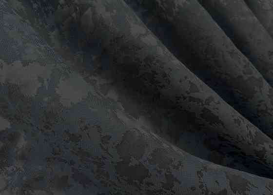 Комплект коротких штор VR-Textil Льон мармур Pavliani ХО № 1262ш Графітовий 130х170 см 2 шт (35-0204) Київ