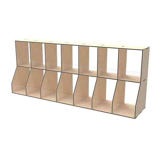 Товарная горка EKOSTAR 2 яруса 840х180х340 Киев