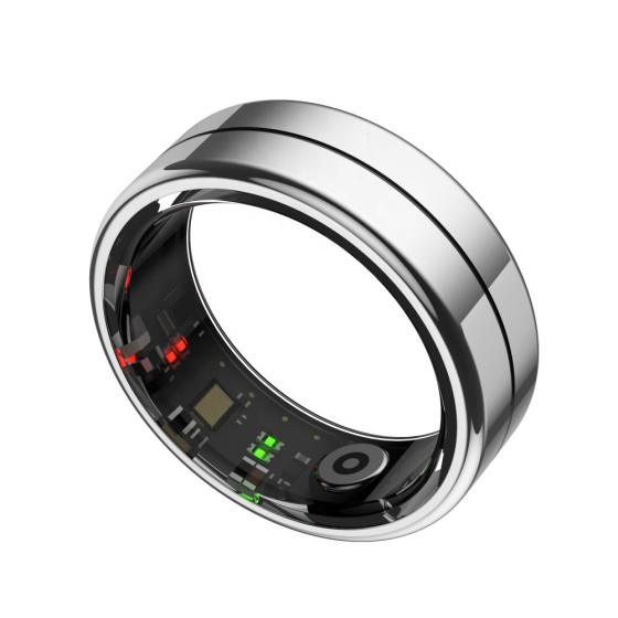 Розумне кільце R04 Smart Ring, моніторинг серцевого ритму, SpO2, сон, HRV, 5ATM, Bluetooth, QRing App Київ
