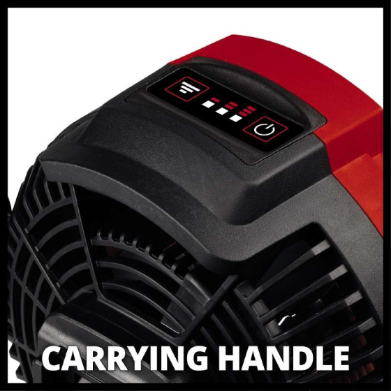 Мощный аккумуляторный вентилятор Einhell GE-CF 18/2200 Li-Solo: 18V (без аккума и зарядки) Киев