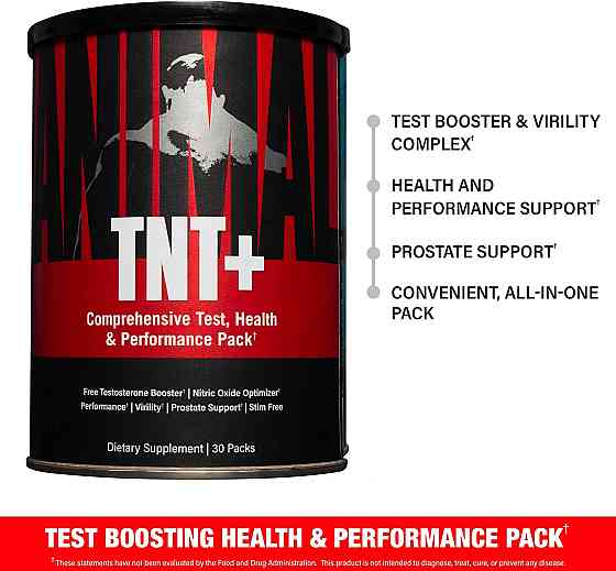 Комплекс для чоловіків Universal Nutrition TNT+ Comprehensive Test 30 Packs Луцьк