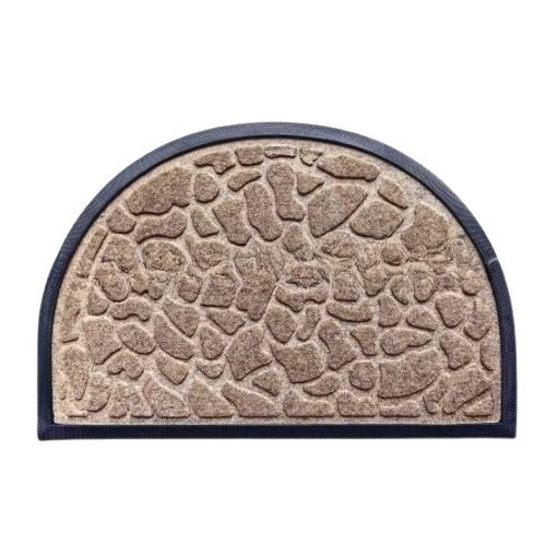 Килимок придверний MX 40*60см півколо світло-коричневий Дариана Житомир - фото 1