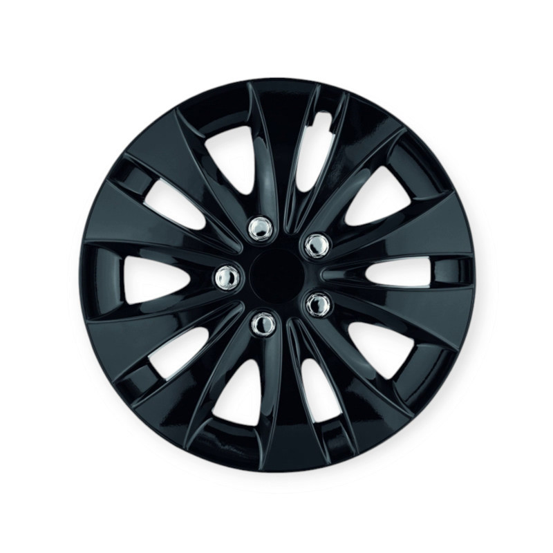 Колпак R14 (storm) black Jestic колесный Мукачево - изображение 1