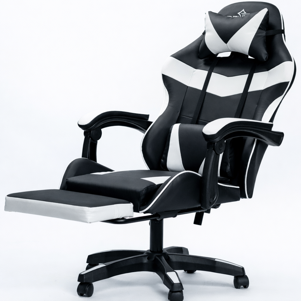 Кресло геймерское DIEGO Phantom RS Black-White Киев - изображение 2