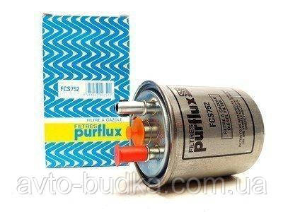 Фільтр паливний на Renault Laguna III (з отворам під нагрівач) двигун 1.5dci; 2.0dci; 3.0 dci; PURFLUX FCS752 Новий Розділ - фото 1