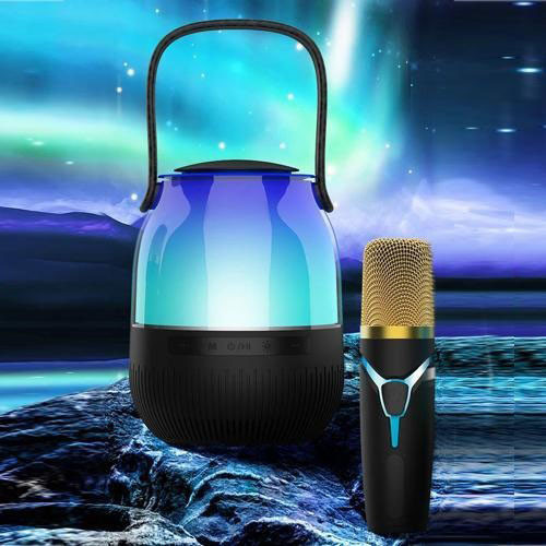 Блютуз мікрофон для домашнього караоке XM-A68, Мікрофон з караоке для QX-676 розваги дітей Київ - фото 5