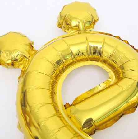 Шарики С Днём Рождения 16 дюймов золотистый Киев